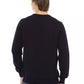 Baldinini Trend Elegant Crewneck Blue Sweater - 100% Fabric