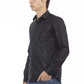 Baldinini Trend Elegant Black Italian Slim Fit Shirt