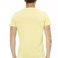 Trussardi Action Sunshine Yellow Casual Tee with Graphic Print