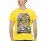 Trussardi Action Sunshine Yellow Cotton Blend T-Shirt