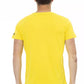 Trussardi Action Sunshine Yellow Cotton Blend T-Shirt