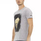 Trussardi Action Elegant Gray Short Sleeve Round Neck T-Shirt