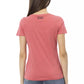 Trussardi Action Chic Pink Print Tee for Trendy Summer Looks