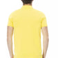Baldinini Trend Chic Yellow Short Sleeve Cotton Polo