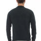 Alpha Studio Elegant Green Crewneck Wool Sweater