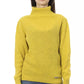 Baldinini Trend Elegant Yellow Turtleneck Sweater