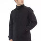 Baldinini Trend Sleek Black Poly Jacket with Monogram