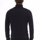 Baldinini Trend Elegant Blue Modal-Cashmere Sweater for Men