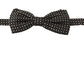 Dolce & Gabbana Elegant Silk Black Bow Tie with Metal Clasp Detail