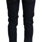 Acht Slim Fit Dark Blue Denim Elegance