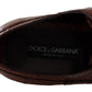 Dolce & Gabbana Elegant Exotic Crocodile Leather Formal Shoes