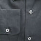 Robert Friedman Elegant Medium Slim Collar Black Shirt