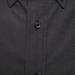 Robert Friedman Elegant Cotton Button-Down Shirt in Black