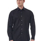 Bagutta Elegant Black Cotton Italian Shirt