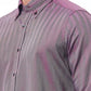 Bagutta Elegant Burgundy Button-Down Shirt