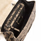 Pompei Donatella Brown Leather Crossbody Bag